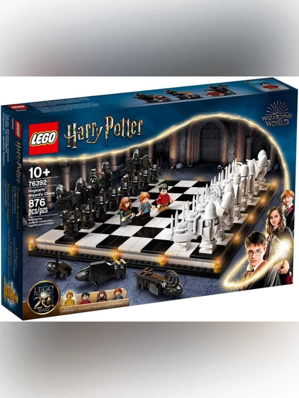 LEGO Harry Potter Hogwarts Wizard's Chess 76392 876 Pieces Complete Set